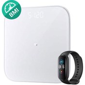 تصویر پکیج سلامت شیائومی Xiaomi Mi Smart Scale 2+ Mi Band 5 Smart Band 