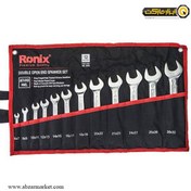 تصویر مجموعه 12 عددی آچار تخت رونیکس مدل RH-2202 ا Ronix RH-2202 12Pcs Double Open Ended Wrench Set Ronix RH-2202 12Pcs Double Open Ended Wrench Set
