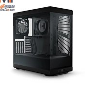 تصویر کیس کامپیوتر هایت مدل Y40 Pitch Black 