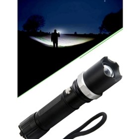 Brillante Torcia LED Flashlight Torch light (Zoomable) DISTANCE UP TO 800  METER