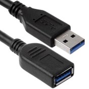تصویر کابل USB 3.0 افزایش طول تی سی تی 1.5 متری TCT USB 3.0 Extension Cable 1.5M