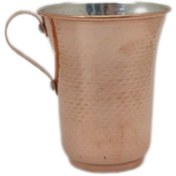 تصویر لیوان مسی چکشی لاله مدل تارا ۱۵۰cc زنجان 