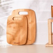 تصویر تخته برش امسان مدل CHOP مجموعه 2 عددی Emsan Bamboo Chop 2-Piece Cutting Board