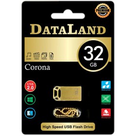 تصویر فلش مموری USB 2.0 دیتالند مدل Corona ظرفیت 32 گیگابایت باگارانتی مام العمر 