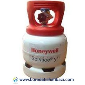 تصویر گاز مبرد R1234YF برند هانیول 