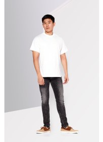 تصویر شلوار جین مردانه دامی نی با فیت باریک و کشی، رنگ مشکی شسته شده برند diesel Men D-Amny Skinny Fit Wash Stretchable Denim Jeans, Wash Black