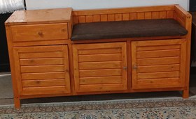 تصویر جاکفشی تمام چوب روس خرید مستقیم از تولید کننده buy russian wooden shoe rack directly from the manufacturer