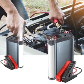 تصویر جامپ استارتر یسیدو YESIDO مدل YP36 با ظرفیت 10000mAh YESIDO jump starter model YP36