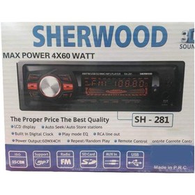 تصویر پخش شروود مدل SH-281 SHERWOOD SH-281 Car Audio