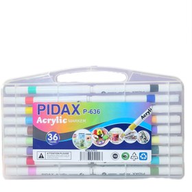 تصویر ماژیک اکرولیک پیداکس 36 رنگ ( کد 636 ) 