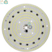 تصویر ال ای دی 150 وات 220 ولت مهتابی قطر 180 میلی‌متر | رزین دار 