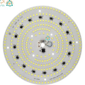 تصویر ال ای دی 150 وات 220 ولت مهتابی قطر 180 میلی‌متر | رزین دار 