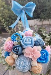 تصویر دسته گل شمع phonix_candle