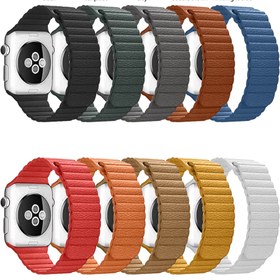 Apple leather sale loop band