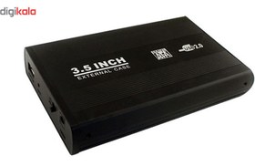 تصویر باکس تبدیل SATA به USB 2.0 هارددیسک 3.5 اینچ مدل HD-1 