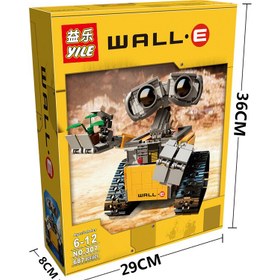 تصویر لگو والی 687 قطعه WALL.E WALL.E