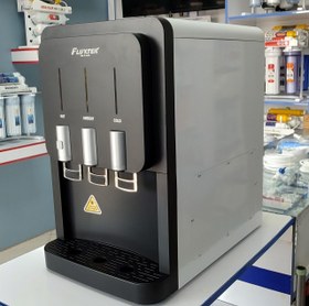 تصویر دستگاه آب سرد و جوش فلکس تک تایوان مجهز به تصفیه آب اسمز معکوس ۶ مرحله‌ای با قفل کودک 