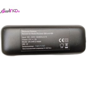 تصویر آداپتور 12 ولت آلمانی استوک خروجی 2 آمپر وارداتی Power adaptor deutsche telekom da-24r12-aaaa 12V-2A - used