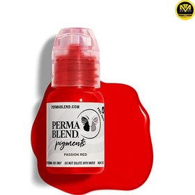 تصویر جوهر قرمز تاتو Passion Red 