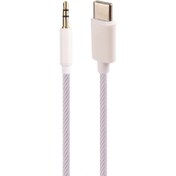 تصویر کابل تبدیل USB-C به AUX مدل JH-030 طول 1 متر 