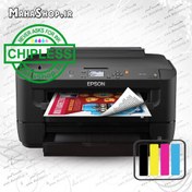 تصویر پرینتر WF7110 چیپلیس شده جوهرافشان تک کاره Epson A3 Epson WorkForce WF-7110 Inkjet Printer