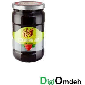 تصویر مربای توت فرنگی آبشن 850 گرمی 