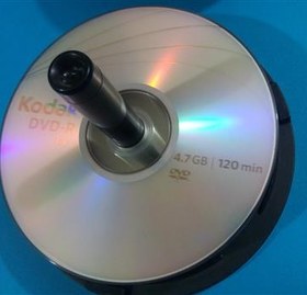 تصویر دی وی دی خام کداک DVD 