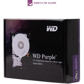 تصویر هارددیسک اینترنال وسترن دیجیتال مدل Purple WD181PURP (1000روز گارانتی+بسته بندی ضدضربه) 