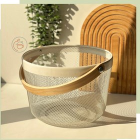 تصویر سبد طرح ایکیا مدل گرد 