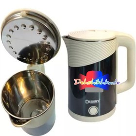 تصویر کتری برقی دسینی مدل KD2323 گنجایش ۲ لیتر 