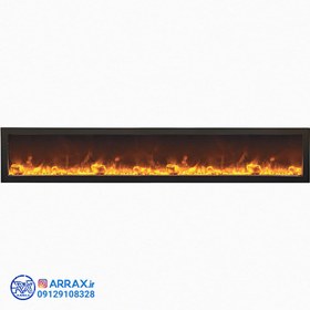 تصویر شومینه برقی 220 سانتی 