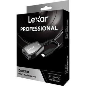 تصویر رم ریدر مدل CARD READER LEXAR LRW470 