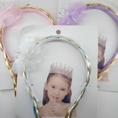 تصویر تل مویی بافت پرنسسی 