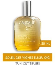 تصویر Caudalie روغن مراقبتی اکسیر پوست Soleil des Vignes روغن بدن مغذی و آبرسان 50میل 