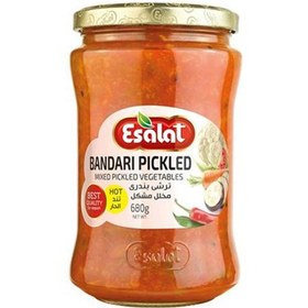 تصویر ترشی بندری اصالت 590 گرمی 