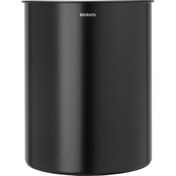 تصویر سطل زباله 15 لیتر اداری مشکی مات برابانتیا | Brabantia WASTE PAPER BIN 