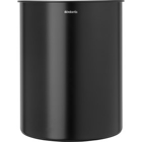 تصویر سطل زباله 15 لیتر اداری مشکی مات برابانتیا | Brabantia WASTE PAPER BIN 