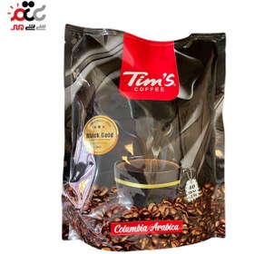 تصویر قهوه فوری تیمز بلک گلد – 40 ساشه 2.5 گرمی Tim's Black Gold instant coffee