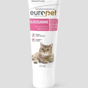 تصویر خمیر گلوکزامین (تقویت مفاصل) گربه یوروپت وزن 100 گرم Europet Cat Glucosamine