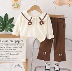 تصویر ست بلوز و شلوار flower 