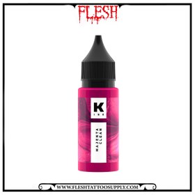 تصویر رنگ صورتی تتو majenta clean 15ml 