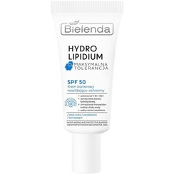 تصویر کرم مرطوب کننده و محافظتی بی یلندا (BIELENDA) مدل هیدرو لیپیدیوم SPF50 حجم 30 میلی لیتر HYDRO LIPIDIUM MAXIMUM TOLERANCE Moisturizing and protective barrier cream SPF50 BIELENDA