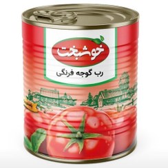 تصویر رب گوجه فرنگی 800 گرمی خوشبخت ( هر باکس 12 عدد) ارسال پس کرایه 