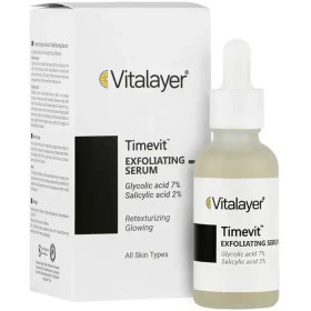 تصویر سرم لایه بردار گلیکولیک اسید %7 Timevit ویتالیر 30 میلی لیتر 