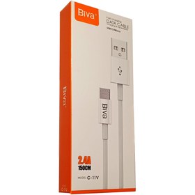 تصویر کابل میکرو biva | DATA CABLE C - 11V CHARGING&TRANSMISSION 150 CM
