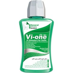 تصویر دهان شویه کامل بدون الکُل وی وان VI-ONE GENERAL TOTAL-CARE MOUTH WASH