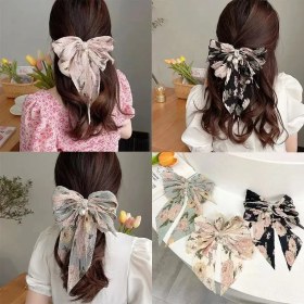 تصویر گیره مو پاپیونی پلیسه 