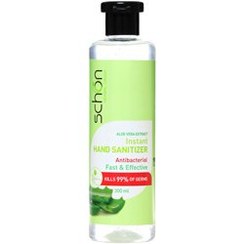 تصویر ژل ضد عفونی کننده دست شون مدل Aloevera حجم 300 میلی لیتر Schon Aloevera Hand Sanitizer Gel 300 ml