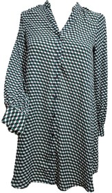 تصویر شومیز زنانه سایز بزرگ نو خوش رنگ مجلسی. برند اچ اند ام h&m کد AA7 