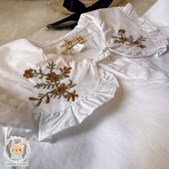 تصویر شومیز یقه گلدوزی 